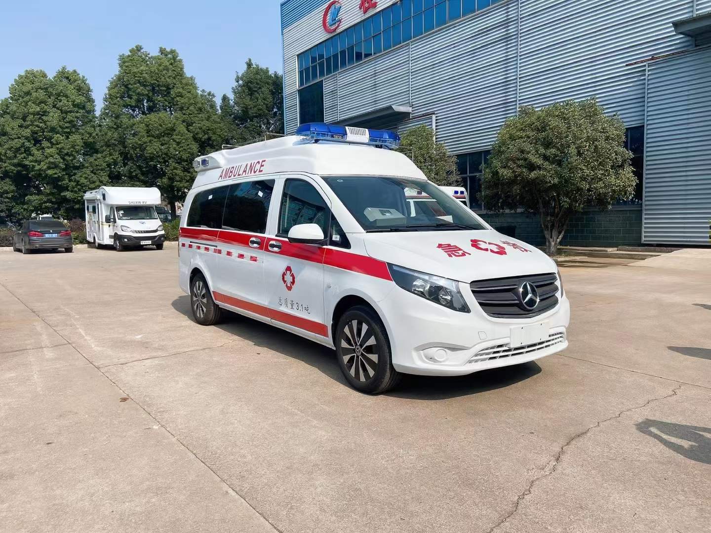 奔馳威霆負壓救護車