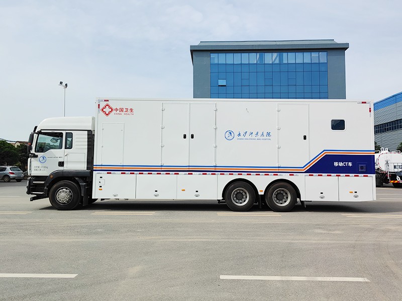 重汽汕德卡移動CT車